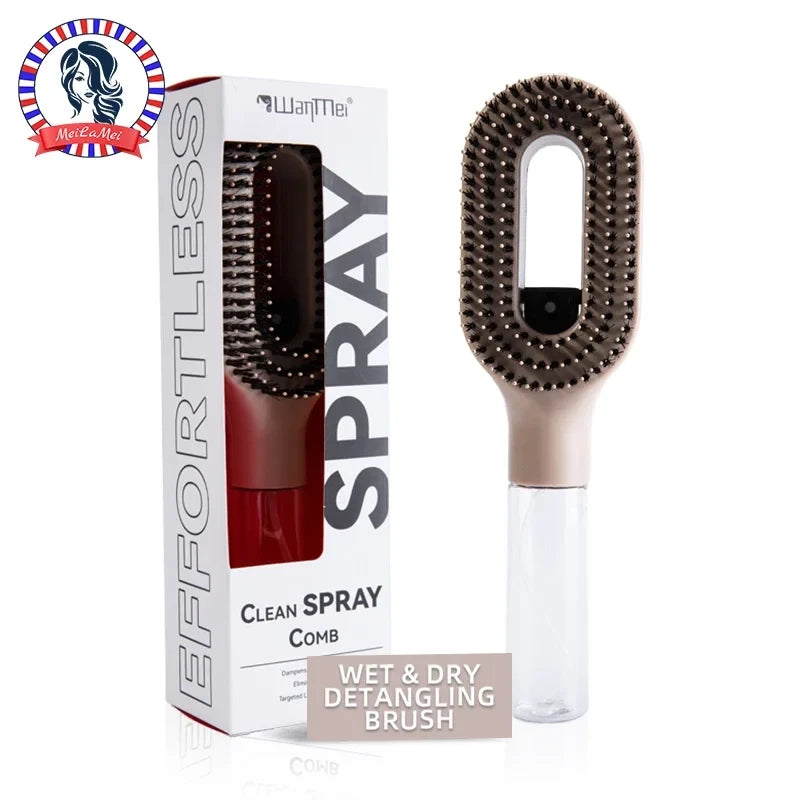 WANMEI 2-in-1 Hair Mist Brush