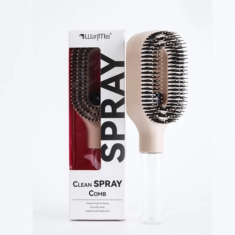 WANMEI 2-in-1 Hair Mist Brush